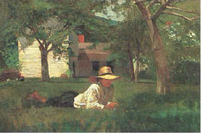 Winslow Homer Nooning oil painting picture